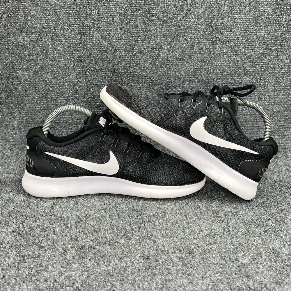 Nike Free RN 2017 Running Shoes Women's Size 8.5 Black Athletic Training Sneaker - Picture 7 of 11
